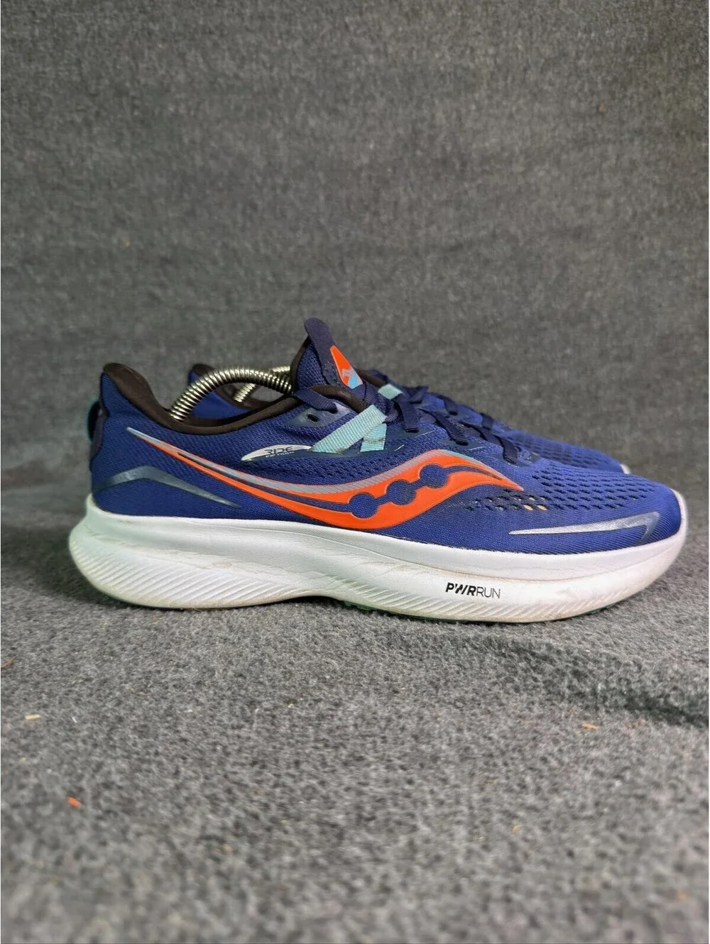 Saucony Ride 15 Mens Size 8.5 Soulstice Blue PWRRUN Running Shoes S20729-91